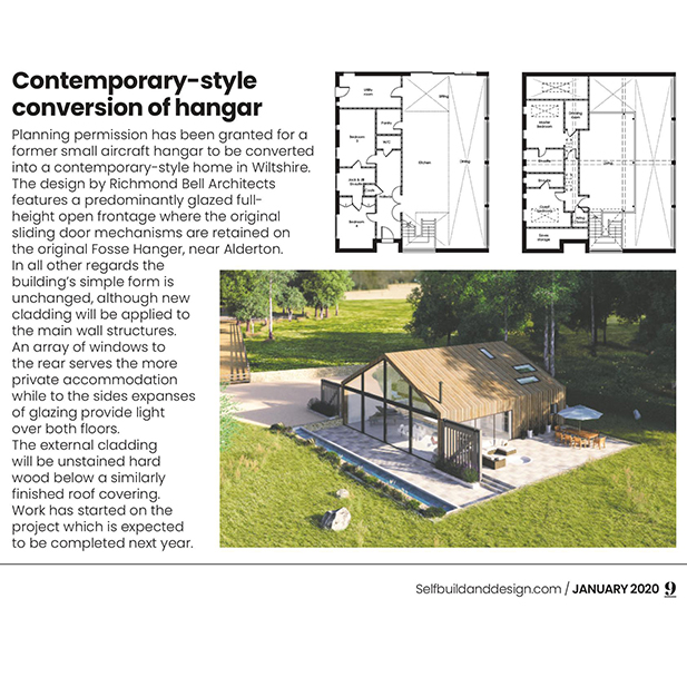 Self Build & Design Magazine, Wiltshire Architects, Richmond Bell Architects