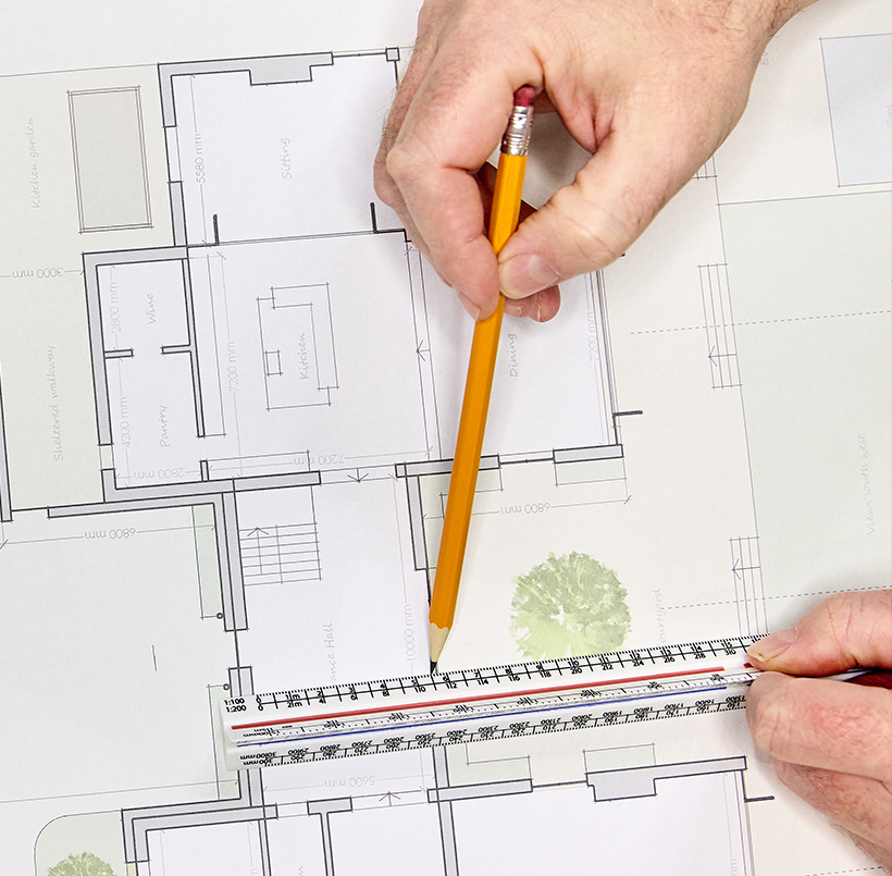 Technical Drawings, Richmond Bell Architects, Wiltshire