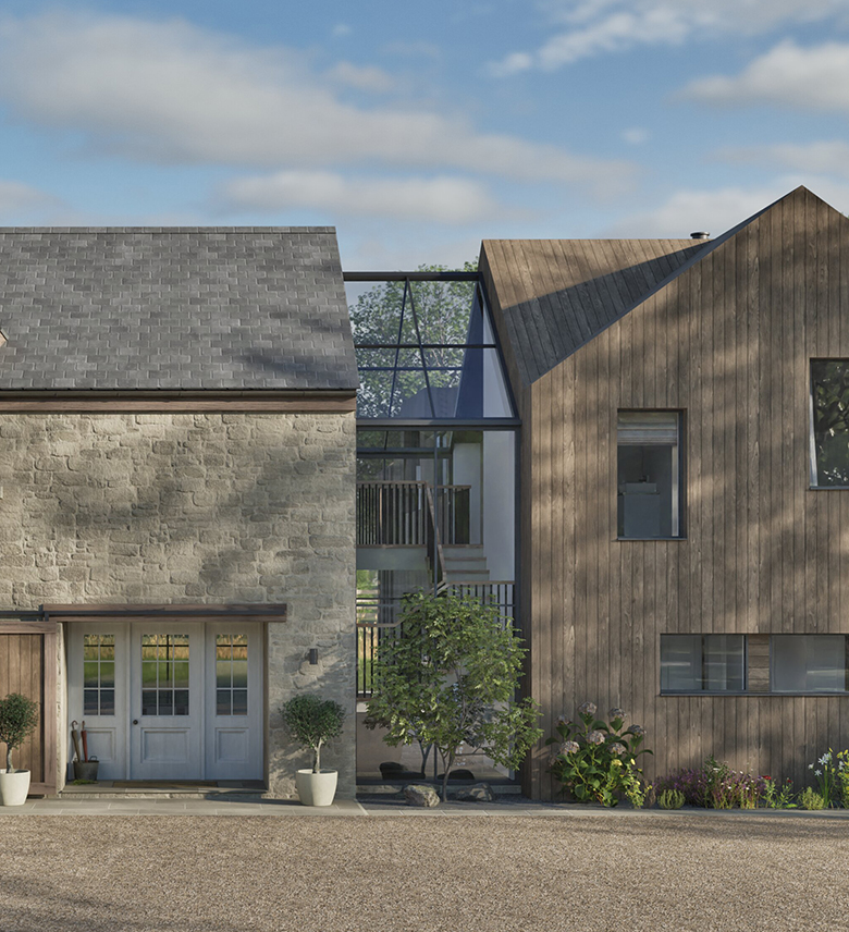 Contemporary Sustainable Barn Conversion, Wiltshire - Richmond Bell Architects