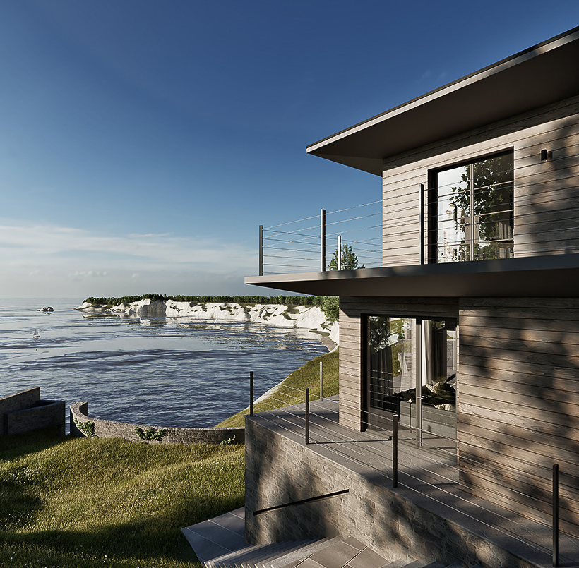 Contemporary Architecture - Coastal Living - Richmond Bell Architects, Dorset