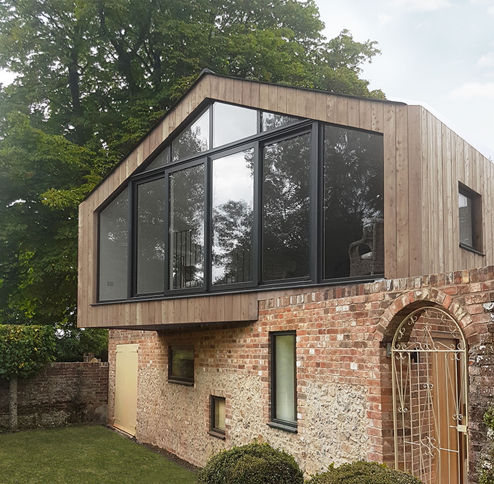 Pool House - Contemporary Wiltshire Architects - Richmond Bell Architects