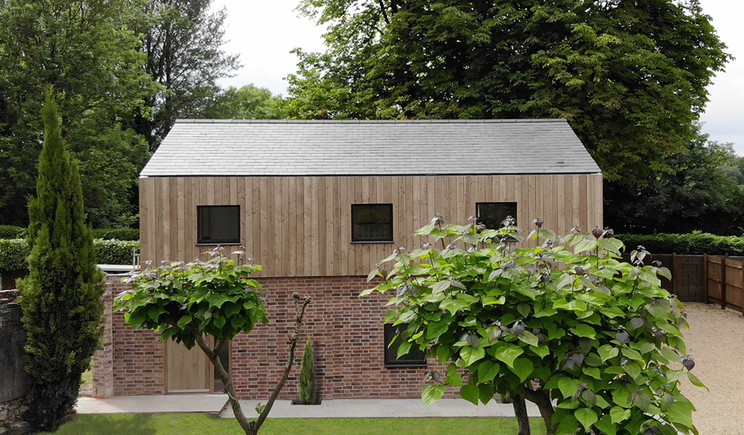 Pool House - Contemporary Wiltshire Architects - Richmond Bell Architects