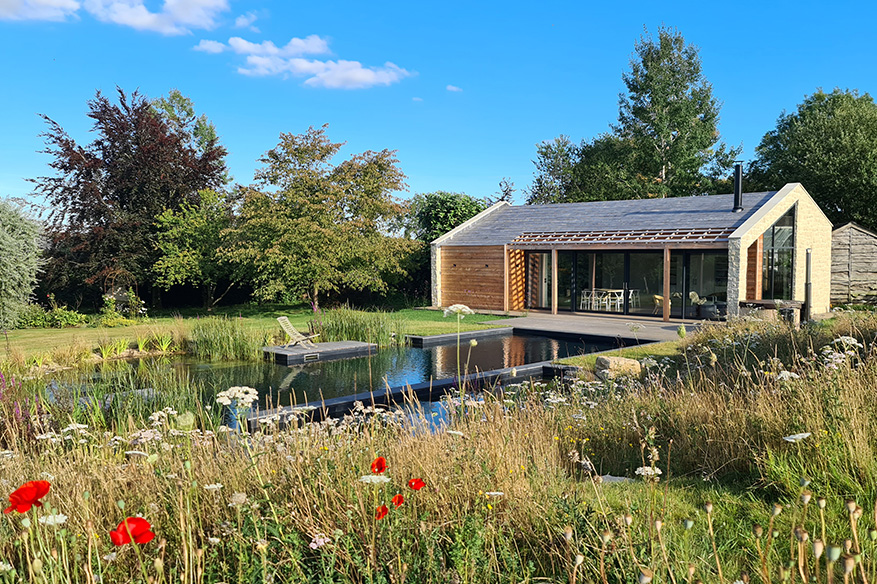 Pool House - Sustainable Architects Wiltshire - Richmond Bell Architects